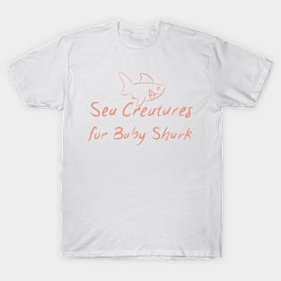 Sea Creatures for Baby Shark T-Shirt